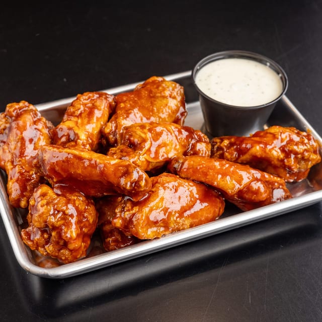 Flavored Chicken Wings.